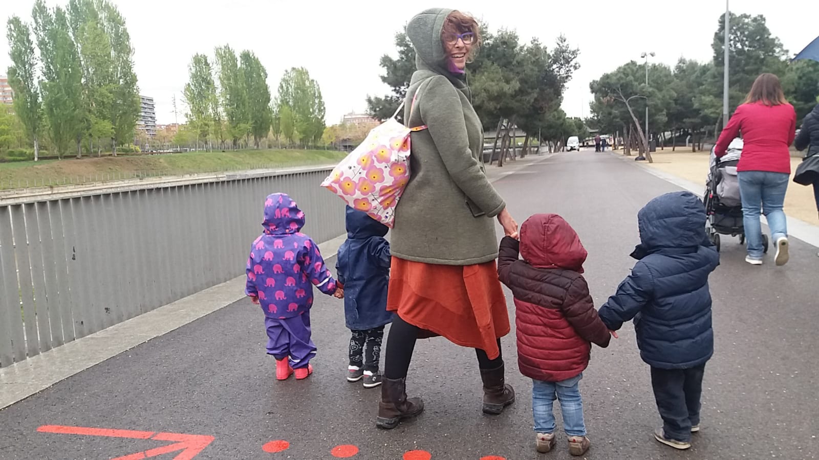 Paseo con los 4